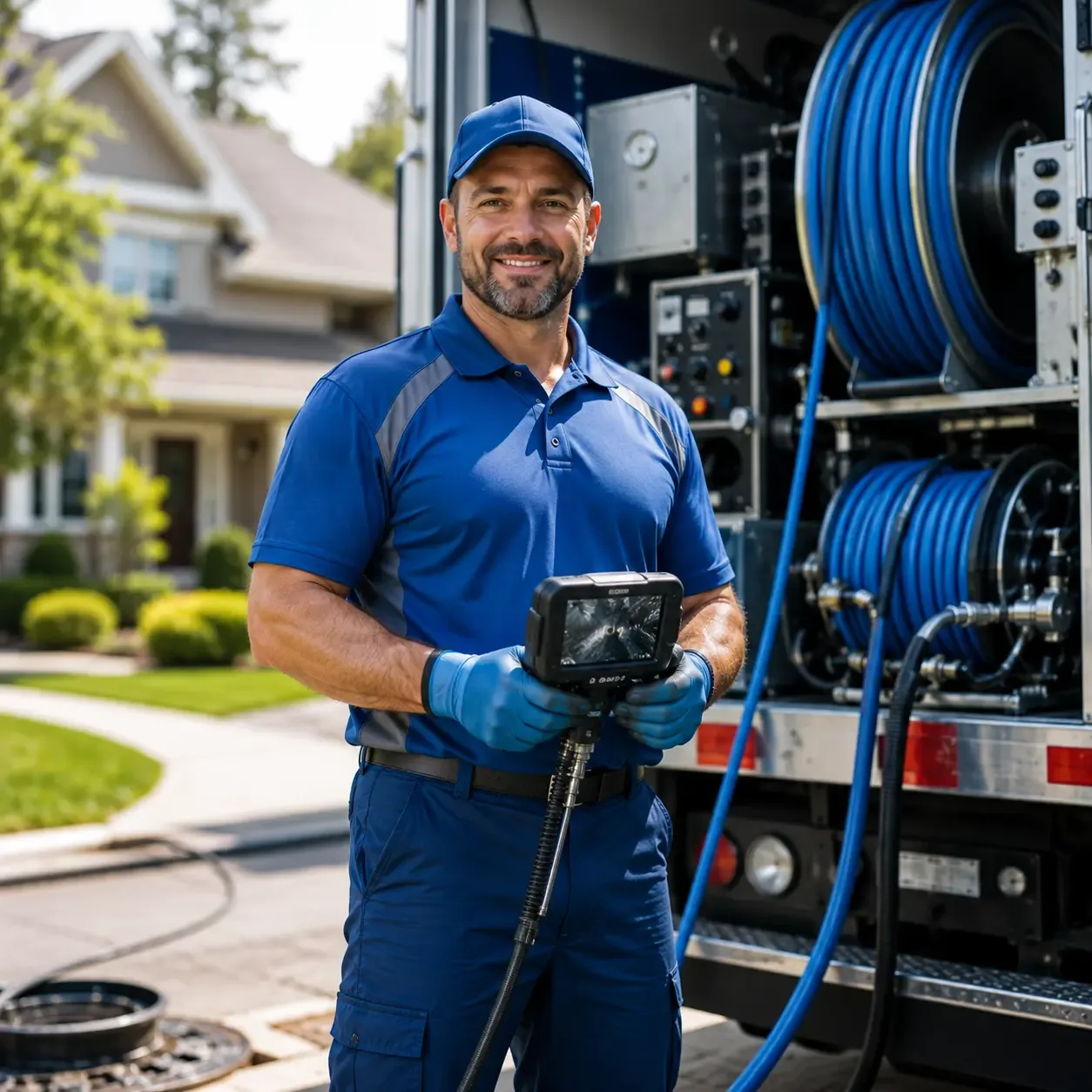 Local outdoor drain cleaning specialists in Godley, TX